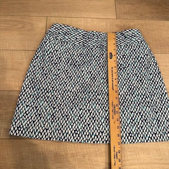 TAIL WOMENS BLUE PRINT TENNIS GOLF SKIRT SKORT SIZE 8 - Picture 4 of 7